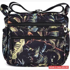 Waterproof Nylon Crossbody Bag Adjustable Strap Travel Purse Lightweight